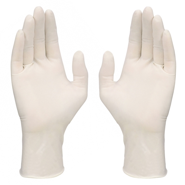 Rękawiczki lateksowe w rozmiarze L